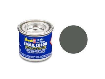 Revell #67 Greenish Grey - Matt - RAL7009 - Enamel - 14ml - Rev32167 1  - REV32167-XS