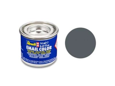 Revell #77 Dust Grey - Matt - RAL7012 - Enamel - 14ml - Rev32177 1  - REV32177-XS