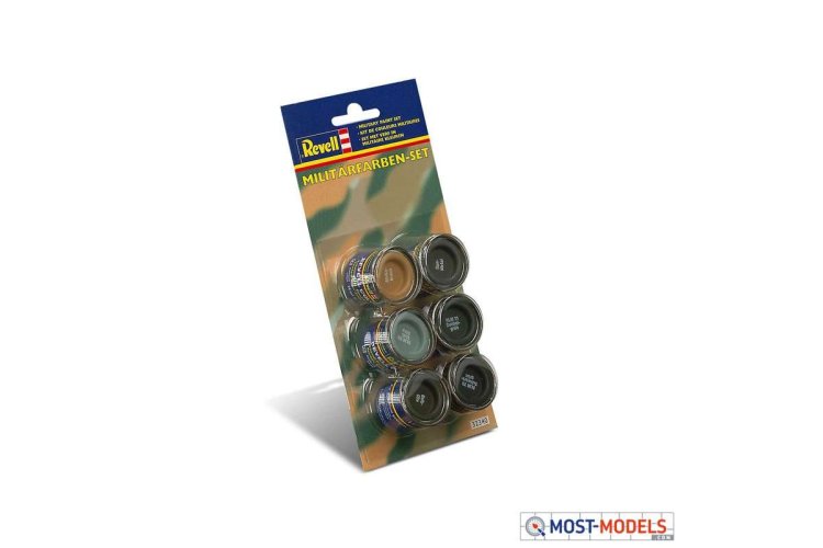 Revell 32340 Military Colours - Enamel Set - Rev32340 1 - REV32340-XS