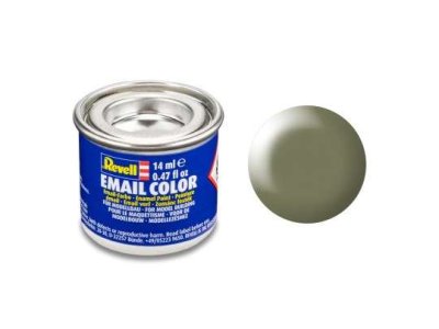 Revell #362 Greyish Green - Satin - RAL6013 - Enamel - 14ml - Rev32362 1  - REV32362-XS