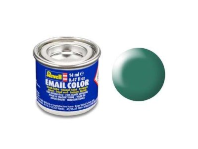 Revell #365 Patina Green - Satin - RAL6000 - Enamel - 14ml - Rev32365 1  - REV32365-XS