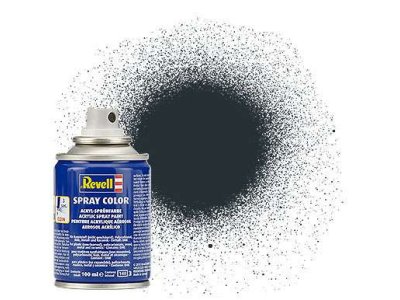 Revell #9 Anthracite Grey - Matt - Acryl Spray - 100ml - Rev34109anthrazitmatt - REV34109