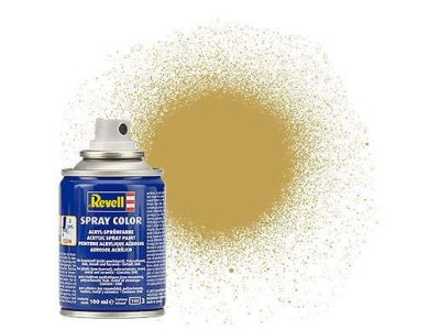 Revell #16 Sand Yellow - Matt  - Acryl Spray - 100ml - Rev34116sandmatt - REV34116