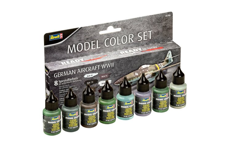 Revell 36200 Model Color - Duitse Vliegtuigen WWII - Acryl Set 8x17ml - Rev36200a 1 - REV36200-XS