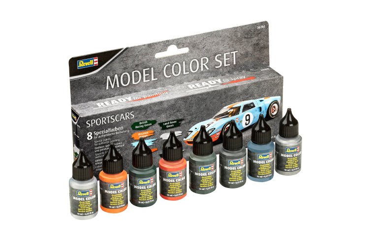 Revell 36202 Model Color - Sport Auto Kleuren - Acryl Set 8x17ml - Rev36202aa - REV36202-XS