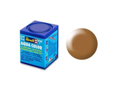 Revell Aqua  #382 Wood Brown - Satin - RAL8001 - Acryl - 18ml - Rev36382 1  - REV36382-XS