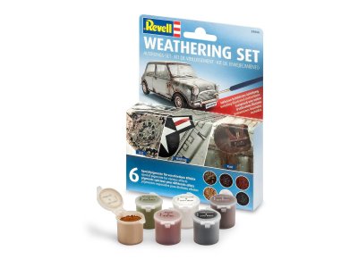 Revell 39066 Set voor verwering - Weathering Set - 6 Pigmenten - Rev39066 weathering set 01 - REV39066-XS