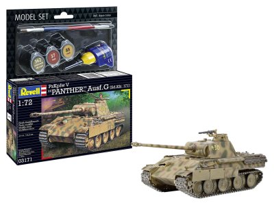 1:72 Revell 63171 PzKpfw V Panther Ausf.G (Sd.Kfz. 171) - Model Set - Rev63171 1 - REV63171