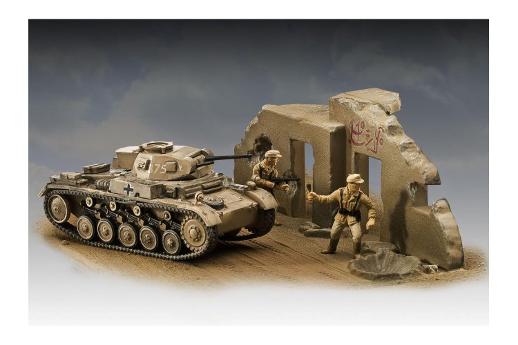 1:76 Revell 63229 Panzerkampfwagen II - PzKpfw II Ausf. F Tank - Model Set - Rev63229 6 - REV63229