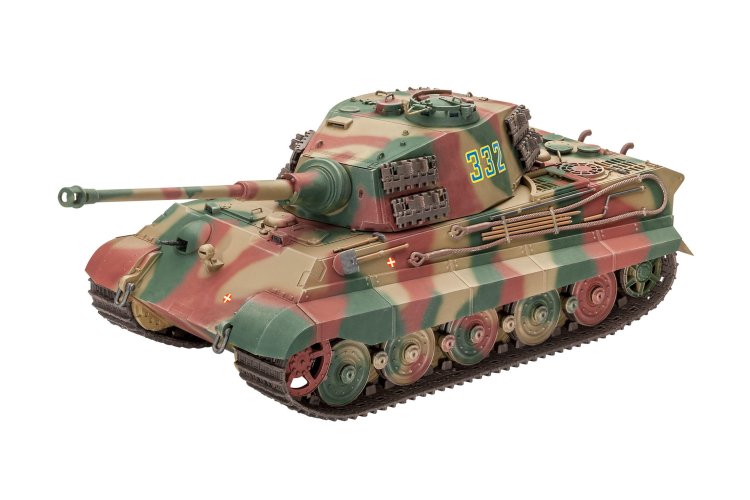 1:35 Revell 63249 Henschel Turret Tiger II Ausf.B - Panzerkampfwagen VI - Model Set - Rev63249 7 - REV63249