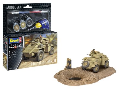 1:76 Revell 63289 Humber Mk.II - Panzerwagen - Model Set - Rev63289 1 - REV63289