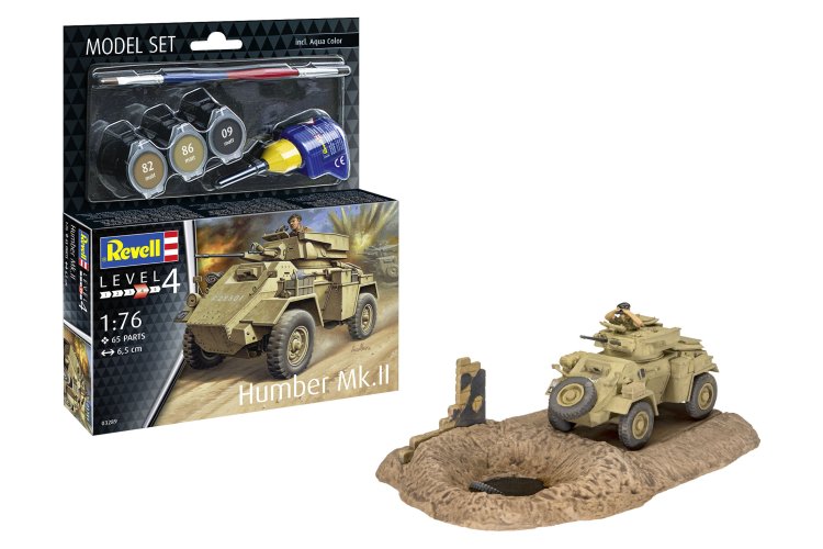 1:76 Revell 63289 Humber Mk.II - Panzerwagen - Model Set - Rev63289 1 - REV63289