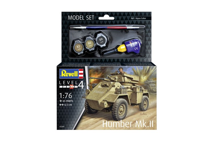 1:76 Revell 63289 Humber Mk.II - Panzerwagen - Model Set - Rev63289 8 - REV63289