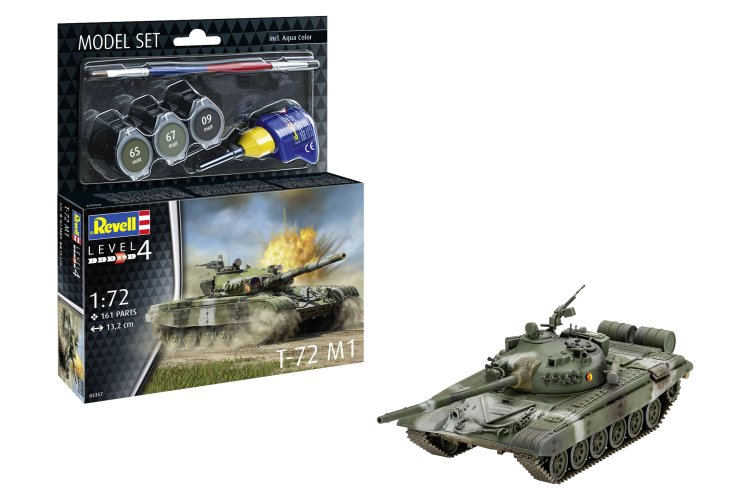 1:72 Revell 63357 T-72 M1 Tank - Model Set - Rev63357 1 - REV63357