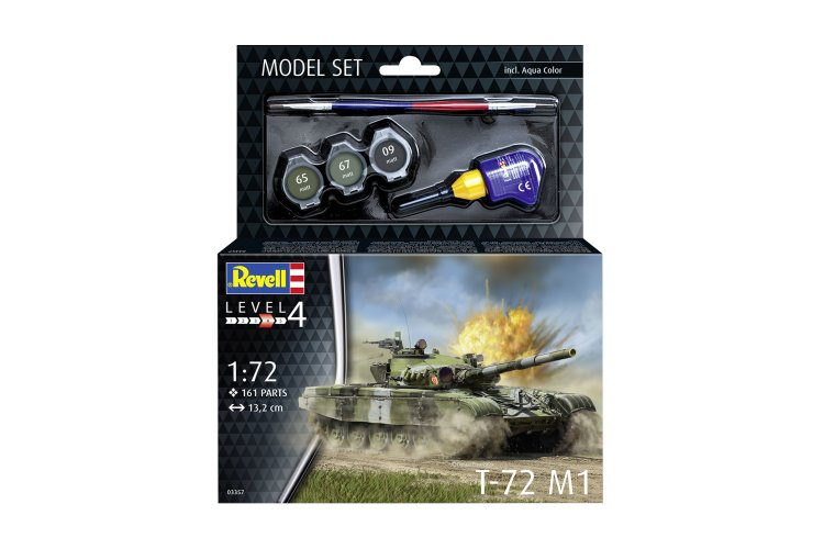 1:72 Revell 63357 T-72 M1 Tank - Model Set - Rev63357 10 - REV63357