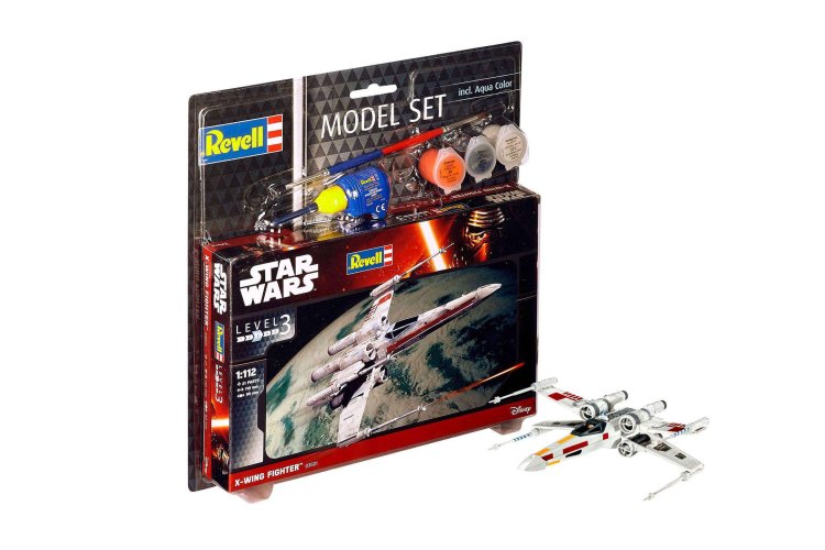 1:112 Revell 63601 X-Wing Fighter - STAR WARS - Model Set - Rev63601 model set x wing fighter revell modelbouwpakket met basisaccessoires 63601 model set xwing fighter 01 1 - REV63601