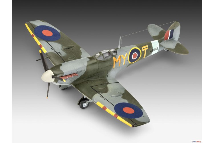 1:72 Revell 63710 Combat Set Bf109G-10 & Spitfire Mk.V - Model Set - Rev63710combatsetspitfire - REV63710