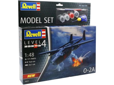 1:48 Revell 63819 O-2A Skymaster - Model Set - Rev63819 - REV63819