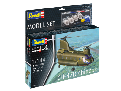 1:144 Revell 63825 CH-47D Chinook - Model Set - Rev63825 - REV63825