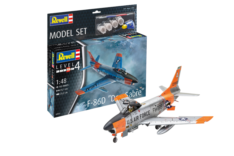 1:48 Revell 63832 F-86D Dog Sabre - Model Set - Rev63832 1 - REV63832