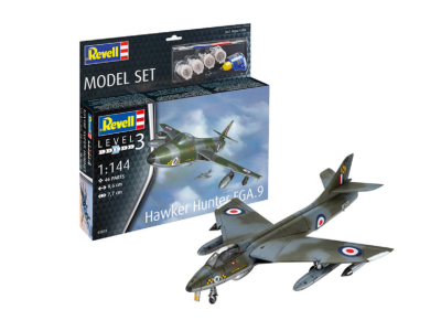 1:144 Revell 63833 Hawker Hunter FGA.9 - Model Set - Rev63833 - REV63833