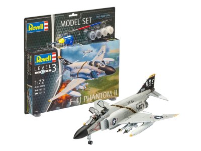 1:72 Revell 63941 F-4J Phantom II - Model Set - Rev63941 model set f 4j phantom ii 01 - REV63941