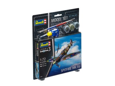 1:72 Revell 63953 Spitfire Mk IIa Model - Model Set - Rev63953 model set spitfire mkiia 020 1 - REV63953