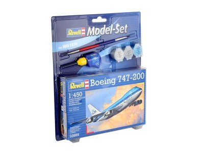 1:450 Revell 63999 Boeing 747-200 Jumbo Jet - Model Set - Rev63999 - REV63999