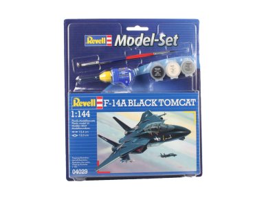 1:144 Revell 64029 F-14A Black Tomcat - Model Set - Rev64029 model set f14a black tomcat 021 1 - REV64029