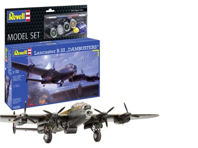 1:72 Revell 64295 Avro Lancaster DAMBUSTERS - Propeller Aircraft - Model Set - Rev64295 1 - REV64295