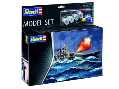 1:1200 Revell 65181 Battleship Gneisenau - Model Set - Rev65181 1 - REV65181