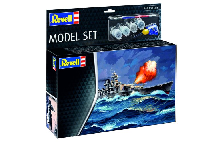 1:1200 Revell 65181 Battleship Gneisenau - Model Set - Rev65181 1 - REV65181