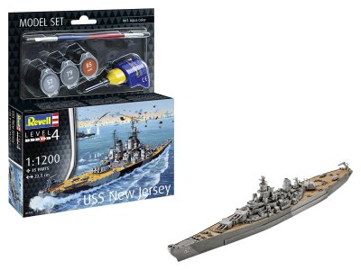 1:1200 Revell 65183 Battleship USS New Jersey - Model Set - Rev65183 1 - REV65183