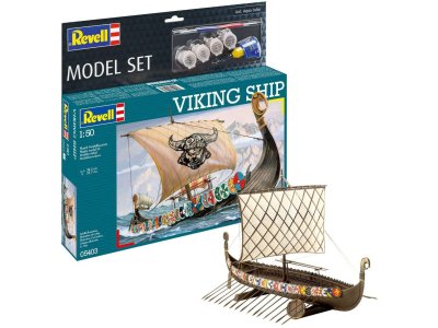 1:50 Revell 65403 Viking Ship - Model Set - Rev65403 1 - REV65403