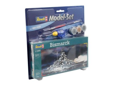 1:1200 Revell 65802 Bismarck Ship - Model Set - Rev65802 - REV65802