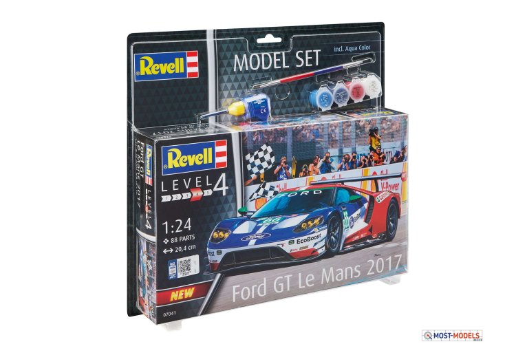 1:24 Revell 67041 Ford GT Le Mans 2017 - Model Set - Rev67041 1 - REV67041