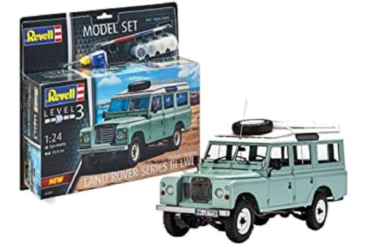 1:24 Revell 67047 Land Rover Series III Car - Model Set - Rev67047 landrover iii 1 - REV67047