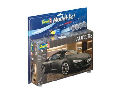 1:24 Revell 67057 Audi R8 - Model Set - Rev67057 - REV67057