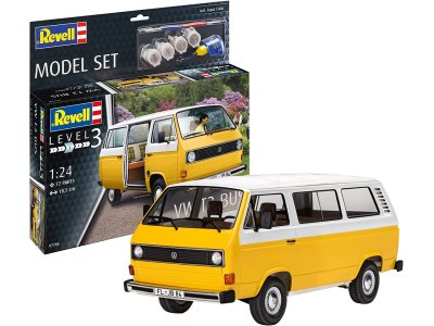 1:25 Revell 67706 Volkswagen VW T3 Bus - Model Set - Rev67706 - REV67706