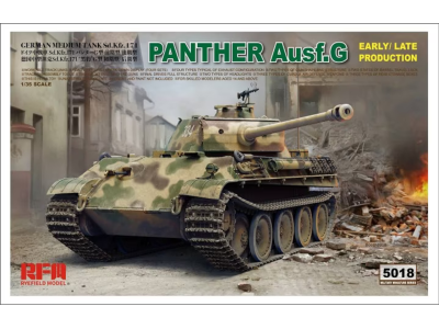 1:35 Rye Field Model 5018 Panther Ausf.G Early / Late Production - Rfm5018 - RFM5018