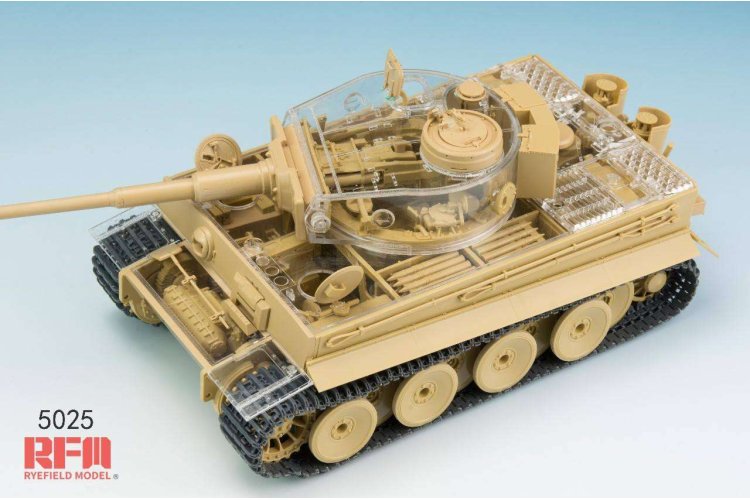 1:35 Rye Field Model 5025 Tiger I Early Production Sd.Kfz. 181 Pz.kpfw.VI Ausf. E - Rfm5025 3 - RFM5025