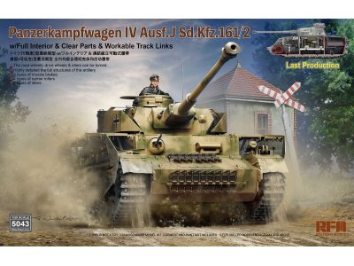 1:35 Rye Field Model 5043 Panzerkampfwagen IV Ausf.J Sd.Kfz.161/2 - Rfm5043 - RFM5043