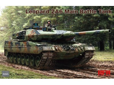 1:35 Rye Field Model 5065 Leopard 2A6 Main Battle Tank - Rfm5065 leopard - RFM5065