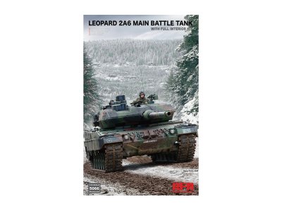 1:35 Rye Field Model 5066 Leopard 2A6 Main Battle Tank w/Full Interior - Rfm5066 - RFM5066