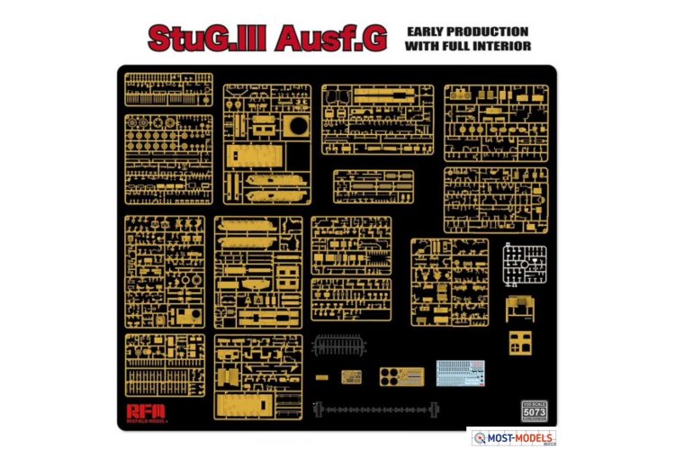 1:35 Rye Field Model 5073 StuG III Ausf. G Early Production w/full Interior - Rfm5073 2 - RFM5073