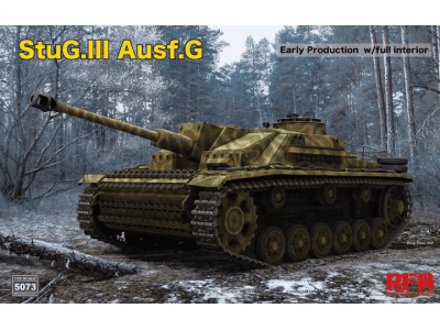 1:35 Rye Field Model 5073 StuG III Ausf. G Early Production w/full Interior - Rfm5073 - RFM5073