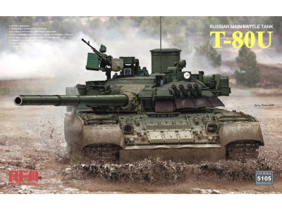 1:35 Rye Field Model 5105 T-80U - Russian Main Battle Tank - Rfm5105a - RFM5105