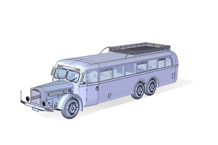 1:35 Roden 824 Vomag Omnibus 7 OR 660 - Rod824 2 - ROD824