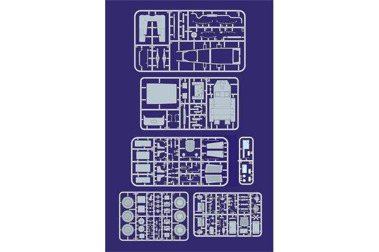 1:35 Roden 825 Horch V8 Type 830R - Military Vehicle - Rod825 5 - ROD825