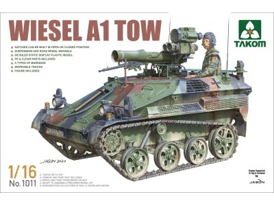 1:16 Takom 1011 Wiesel A1 TOW Tank - Tak1011 - TAK1011